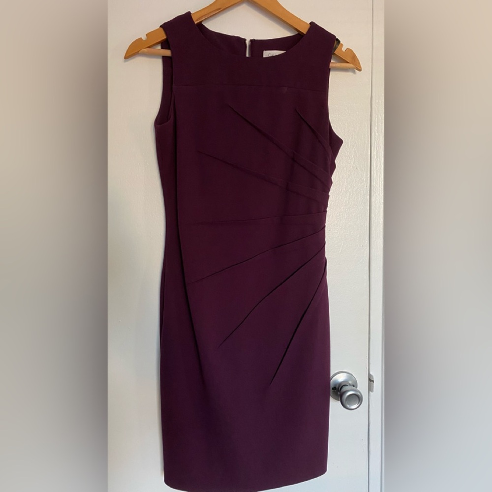 Calvin Klein Rich Purple Dress